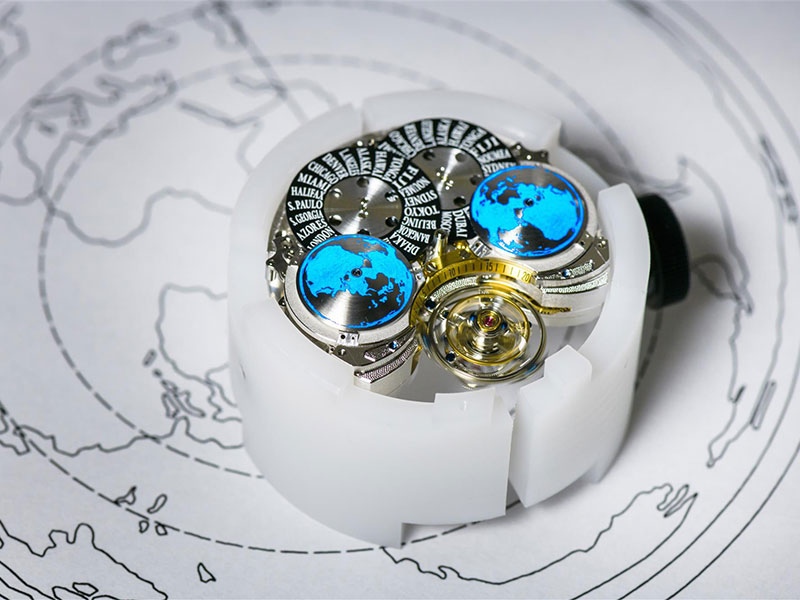 3 براءات اختراع... ساعة Edouard Bovet Tourbillon